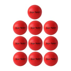 Boje Sport - 10x Softball with Elephant Skin Diameter Approx. 16 cm Red