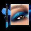 Blue Glitter Eyeshadow Pencil, Shimmering Bright Blue Eye Shadow Stick,