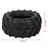 2pcs 85mm RC Rubber Wheel Tire Tyre for 1/16 Remote