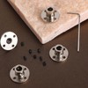 4Pcs 6mm Flange Coupling Connector, Rigid Flange Coupling High Hardness