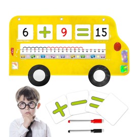 EUBEISAQI Number Lines For Students | Number Strips Versatile Counters Kindergarten Math Toy Eye-catching Math Manipulatives Numbers Strips for Group Discussions, Practice, Hands