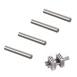 TVETE Vice Fixture, Replacement Part, Mini Vice Insert, Parts, 304 Stainless Steel, Rubber Cover, Anti-Slip, Mini Metal Vice, Breakaway Vice, Model, Split, Vice, Precision Vice, Split Vice, Split