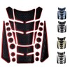 Vmingo Calcomania Moto Fishbone Engomado Tanque Sticker con Relieve Gasolina