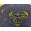 mozhijing Constellation Embroidery Kit for Adults with Stamped Pattern, Round
