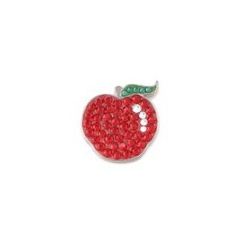 Bonjoc Apple Crystal Golf Ball Marker with Magnetic Hat Clip