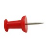 Ximkee Plastic Head Push Pins Color Red Pack of 100