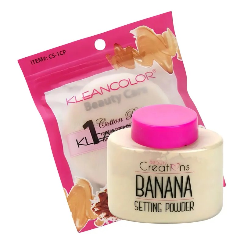 Polvo Fijador Banana Setting Powder 42g Tono Mate
