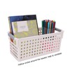JAKAGO Small Plastic Storage Baskets Kitchen Cupboards Organiser Storage Baskets