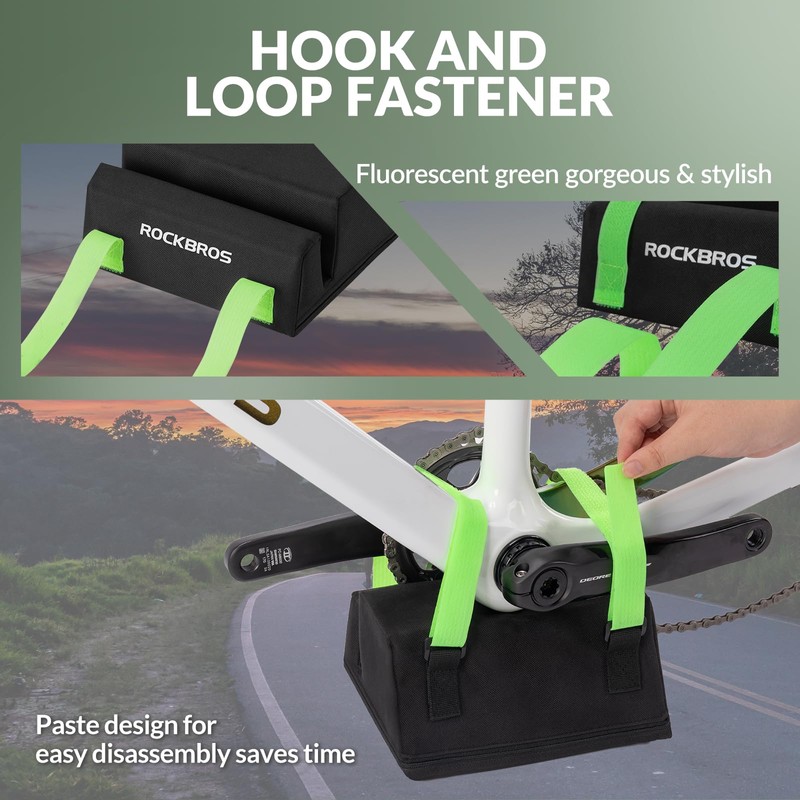 ROCKBROS Bicycle Chainset Protection Pad Protective Padding Bicycle Accessories Prevent