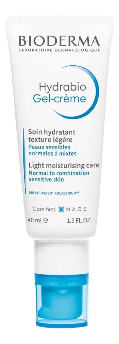 Bioderma Hydrabio Crema Hidratante En Gel Piel Sensible 40ml Tipo De Piel Normal