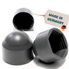 Yourkon Hexagonal Cover Cap, Anthracite, Protective Cap for Screws, UV-Resistant,