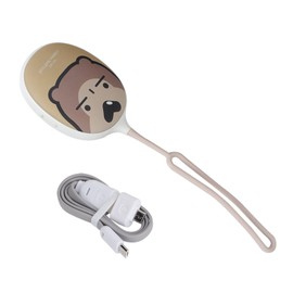 Portable Cute Animal Pattern USB Charging Hand Warmer LED Lamp for Home OfficeBryan