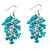 Pendientes de cristal, Acero inoxidable, estilo-8