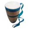 Didakta Mini Conga Infantil Madera 20x14cm. Con Cinta Tambor Musical