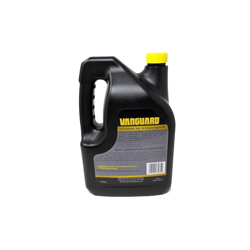 Vanguard 5-Quart SAE 30 Full Synthetic Engine Oil