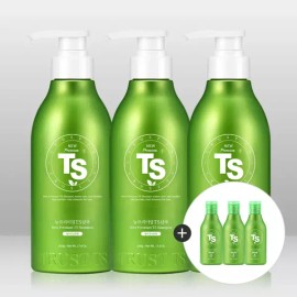 TS 뉴프리미엄TS 모발 감소 증상완화 샴푸 500g x 3개+TS샴푸 100g x 3개 New Premium TS Hair Loss Relief Shampoo 500g x 3 + TS Shampoo 100g x 3
