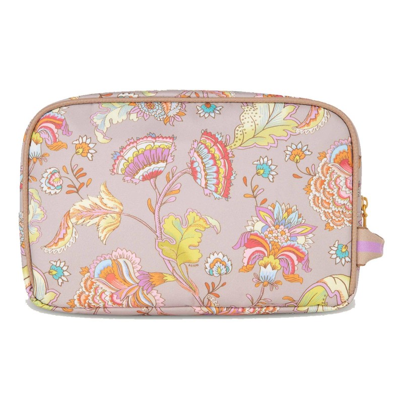 Oilily Frappe Pocket Cosmetic Bag Beige