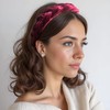 Dresyu Braided Headbands Velvet Headband for Women Soft Twisted Hair