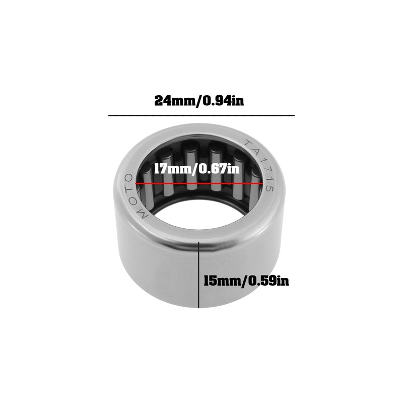 SG Store TA1715Z Needle Bearing 17 x 24 x 15