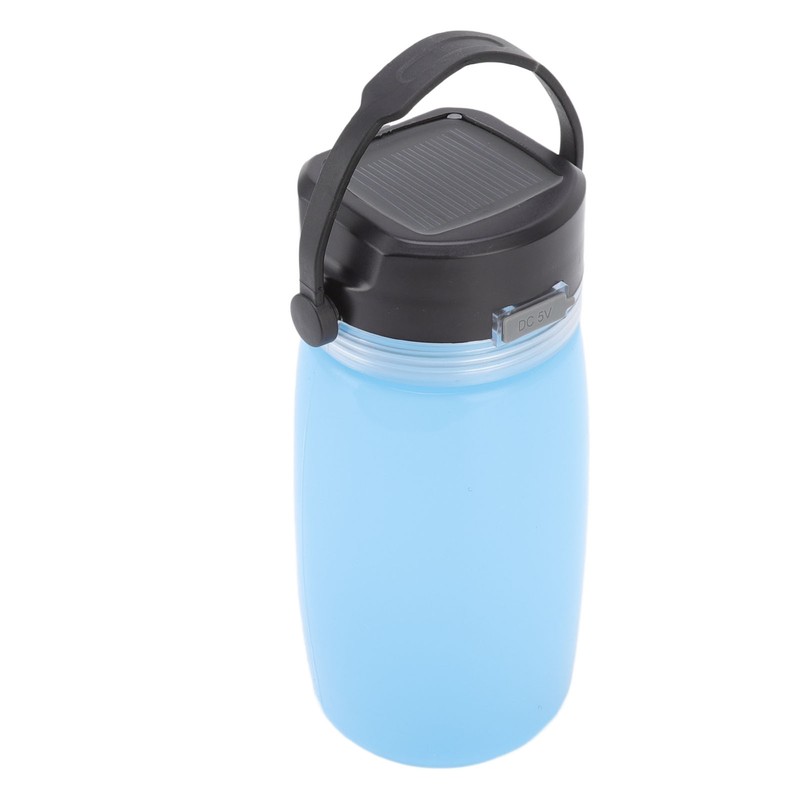 Solar Charging Water Bottle Luminous Water Cup Teacup Outdoor Camping