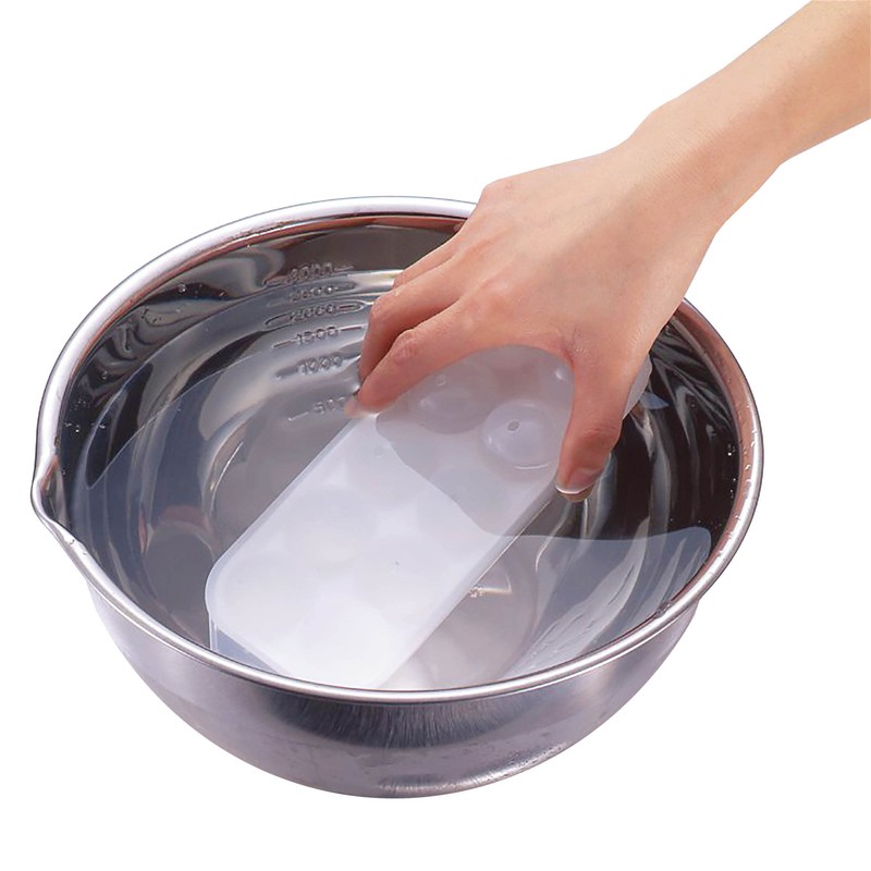 Tiger Crown Ice Cube Tray, White, 9.2 x 3.3 x
