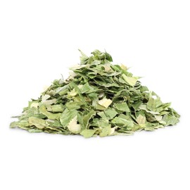 Gourmet Dried Leek Flakes by Its Delish, 8 Oz Bulk Bag | Green and White Leek Chopped | Vegan and Kosher Dried Vegetables for Convenient Meals and Cooking