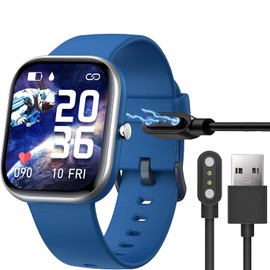 for Slothcloud KIds Smartwatch 1.5 Inch H97 Charger,2 Pin Magnetic USB Replacement Charging Compatible with Slothcloud watch H97 1.5"/YOUSOKU H97 Kids Smart Watch for Boys Girls (Black)