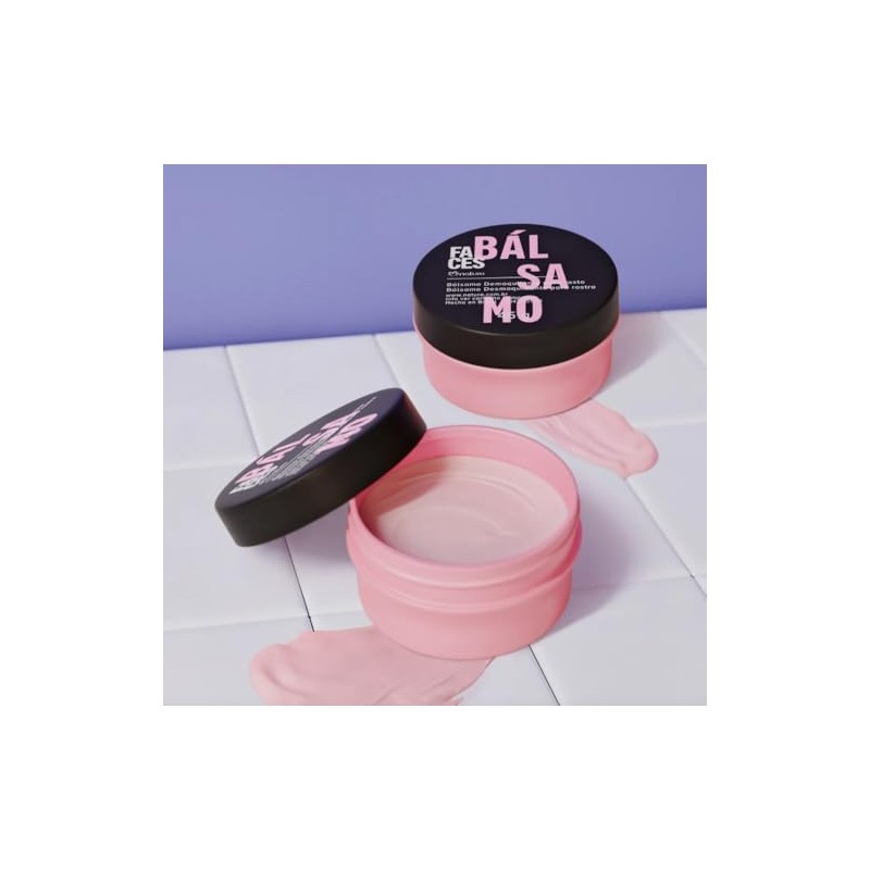 Natura Faces Bálsamo Desmaquillante, 45 g, Hipoalergénico, con Vitamina E,
