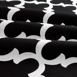 Premier Prints Fynn Black/White, Fabric by the Yard