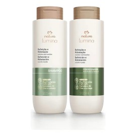 Natura Kit Shampoo + Acondicionador Definición E Hidratación