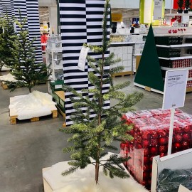 IKEA 2022 Vinterfint 59" Artificial Christmas Tree Indoor Outdoor Use