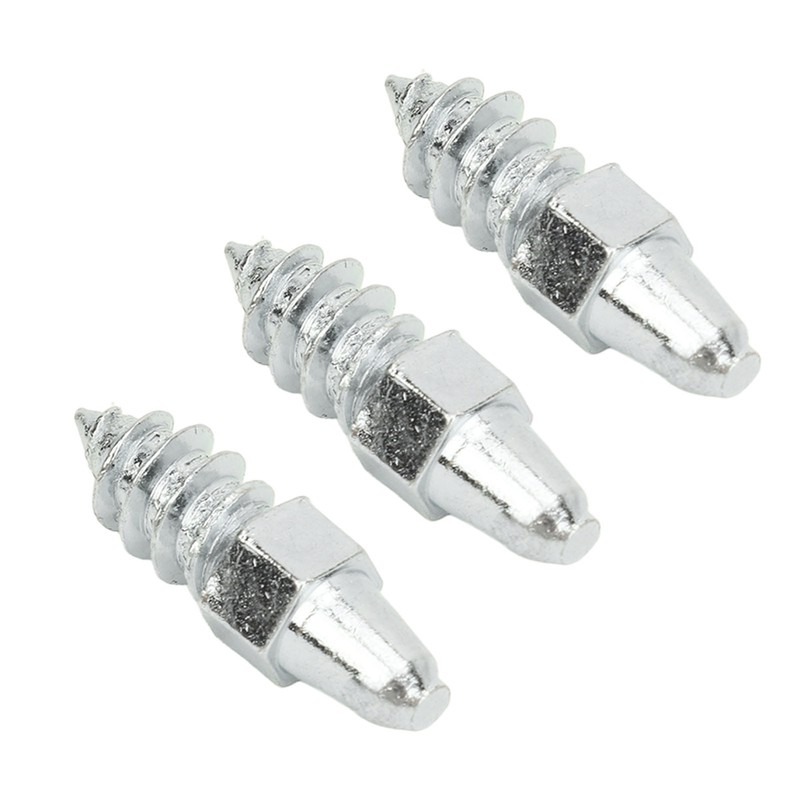100PCS Tire Spikes Carbide Alloy 21mm Prevent Slip Wheel Tyre