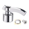sourcing map Faucet Lever Handle, Alloy Single Lever Handle Replacement