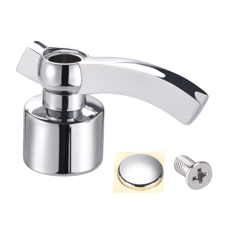 sourcing map Faucet Lever Handle, Alloy Single Lever Handle Replacement