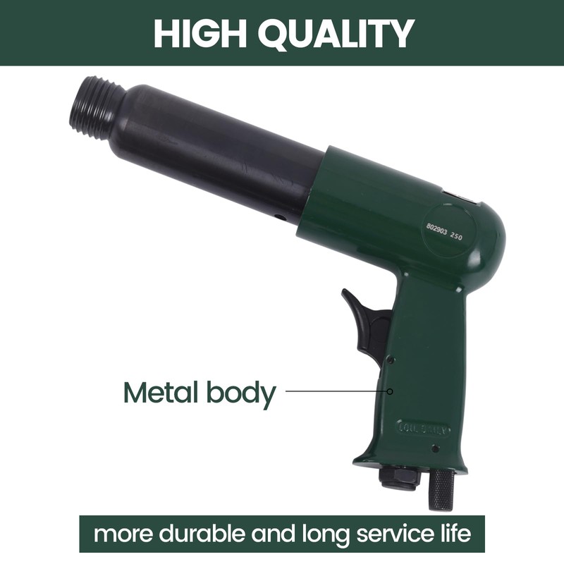 Doppy Air Hammer Kit with Quick Change Retainer and 4