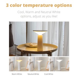 Vortex LS-8925 Mini I LAMP Creative Nordic Style USB Charging Learning Touch Switch Eye Protection Student Dormitory Rechargeable Dimmable Night Light I LED Desk Lamp