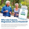 Nu U Nutrition Calcium Magnesium Zinc & Vitamin D Supplement