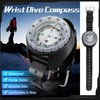 Scuba Compass, Professional Waterproof 5ATM Dive Wrist Compass with TPU