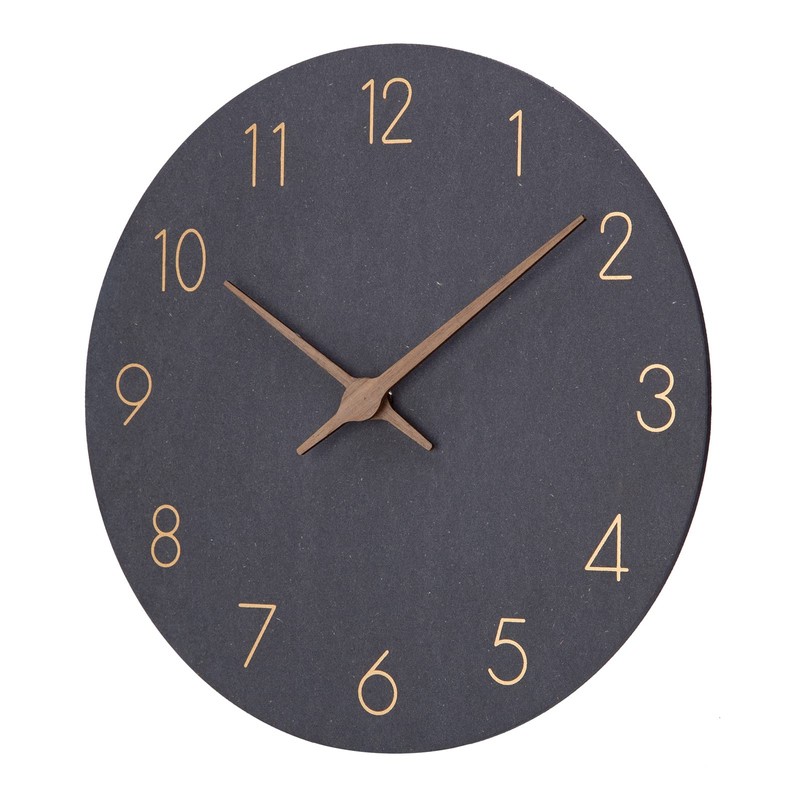 ACCSHINE Wooden 30cm Silent Wall Clocks for Home Decor Living