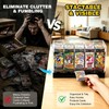 GGV 5-Slot Acrylic Booster Pack Dispenser, Black Base 200 Pack