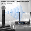 Depusheng Wireless Microphone System, VHF Fixed Dual Frequency Wireless Set