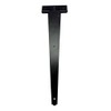 2PK 300mm Black Tee Hinges with Fixings. 12" T-Hinges for