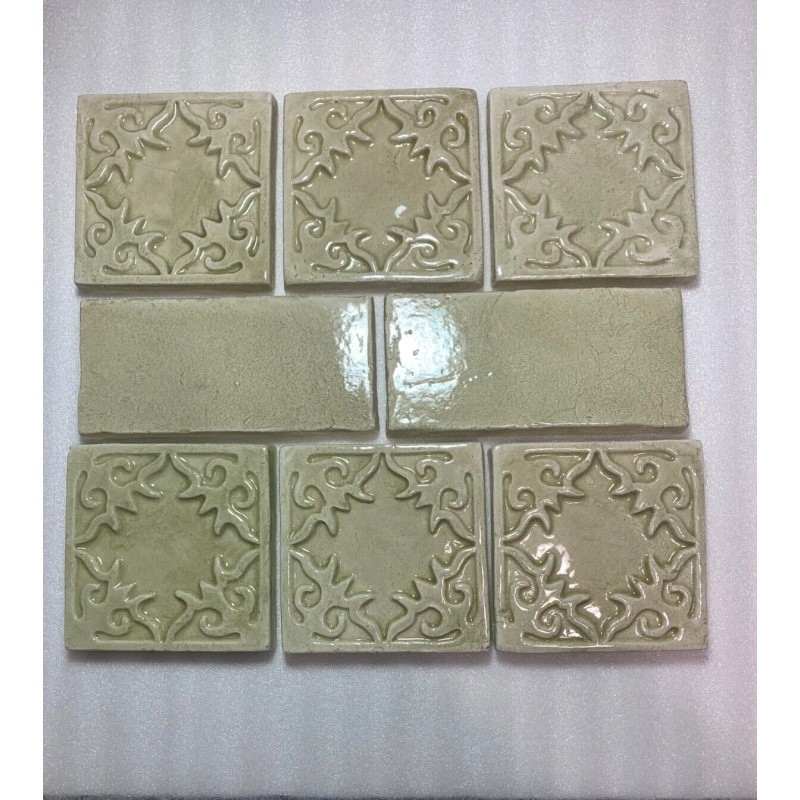 Sonoma New Sonoma Tilemakers Handcrafted Ceramic Tile 3" x 6"