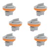 Anlseiod 6pcs Tail Lamp Socket compatible for Dodge 1999 2000