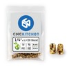 CNC Kitchen Original Thread Insert, 1/4 Inch - 20 x