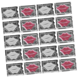 Baluue 20 Pcs Moisturizing Lip Patches Hydrating Collagen Lip Care Mask Gel Pads Aging Nourishing Portable and Lightweight