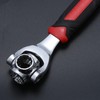 Dog Bone Shape Wrench 48 in 1 Multifunction Universal 360