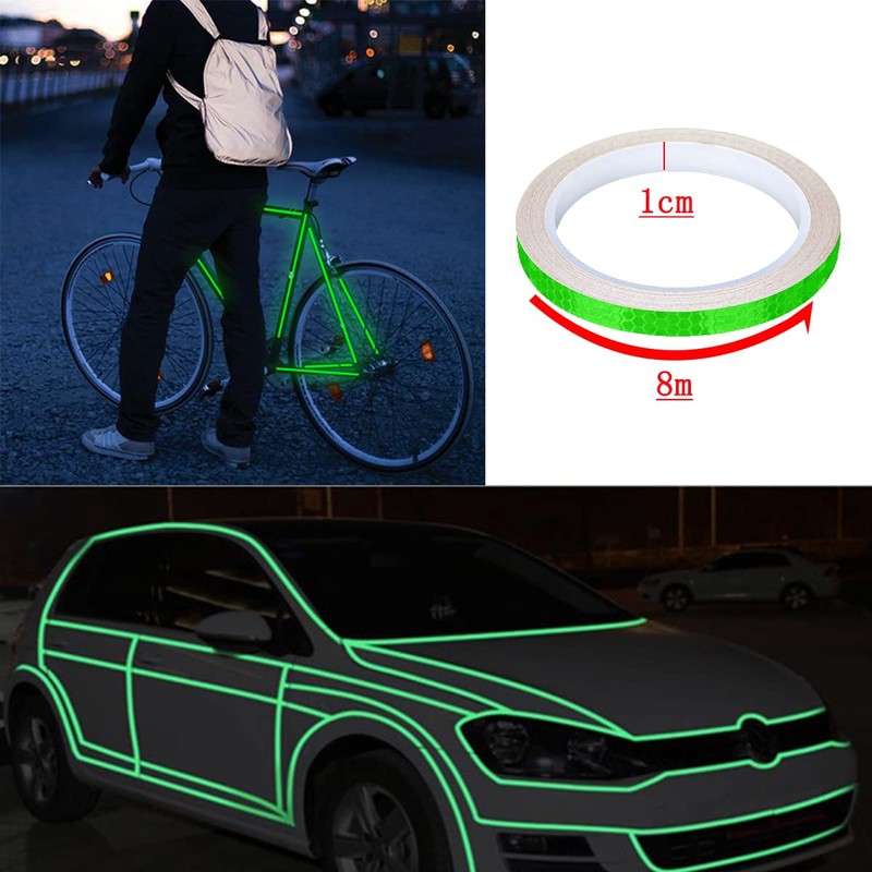 YUNYAN 7 Piece Bicycle Reflector Set Bicycle Reflectors Front Rear