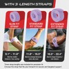 Sleeve Stars Tennis Elbow Brace Men & Women, 9"-23" (Single/Light