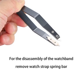 Watch Spring Bar Tweezers, Watch Spring Bar Tool Alloy for Watch Shop for Watchmakers